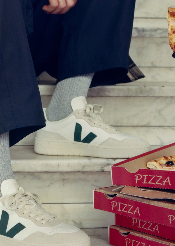 Women's V-90 O.T Leather Extra White Cyprus Trainers