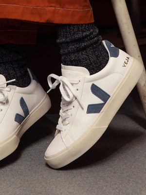Campo Chromefree Leather Extra White California Trainers