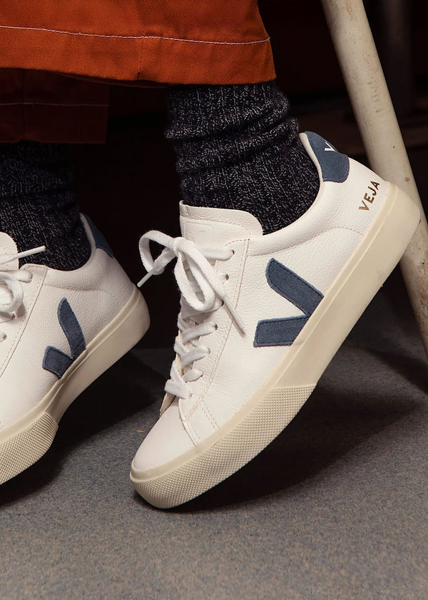 Campo Chromefree Leather Extra White California Trainers
