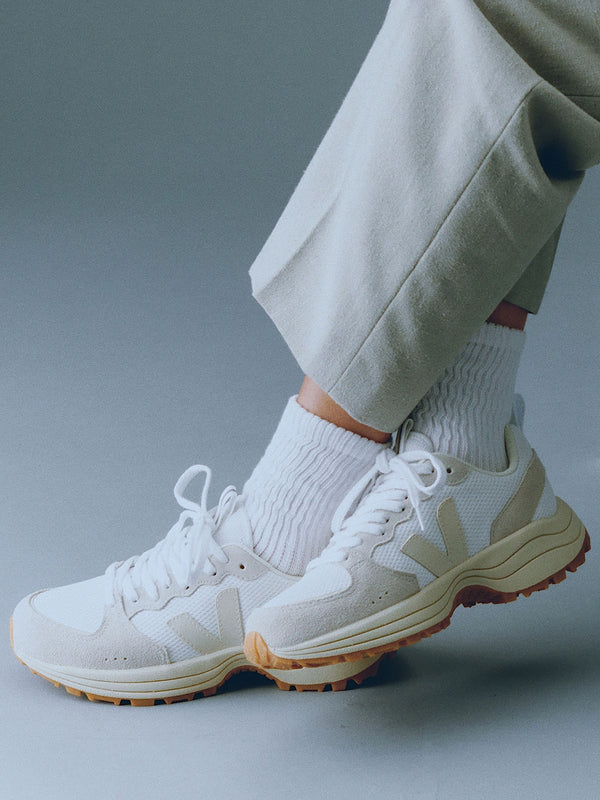 Venturi Alveomesh White Pierre Natural Trainers