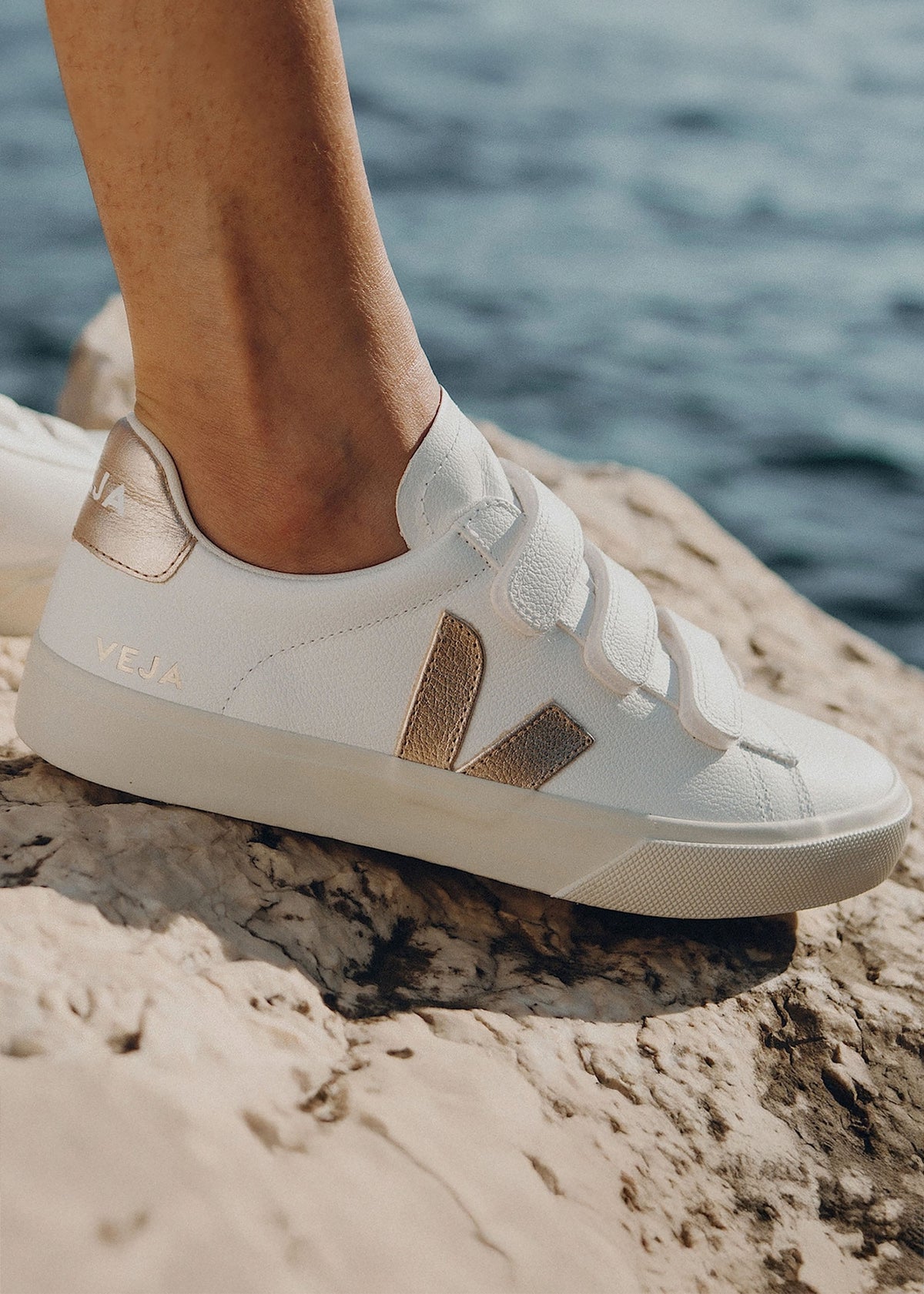 Recife Logo Chromefree Leather Extra White Plantine Trainers