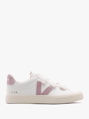Recife Logo Chromefree Leather Extra White Babe Trainers