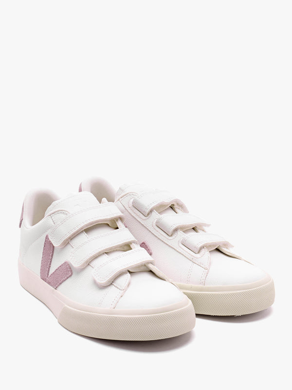 Recife Logo Chromefree Leather Extra White Babe Trainers