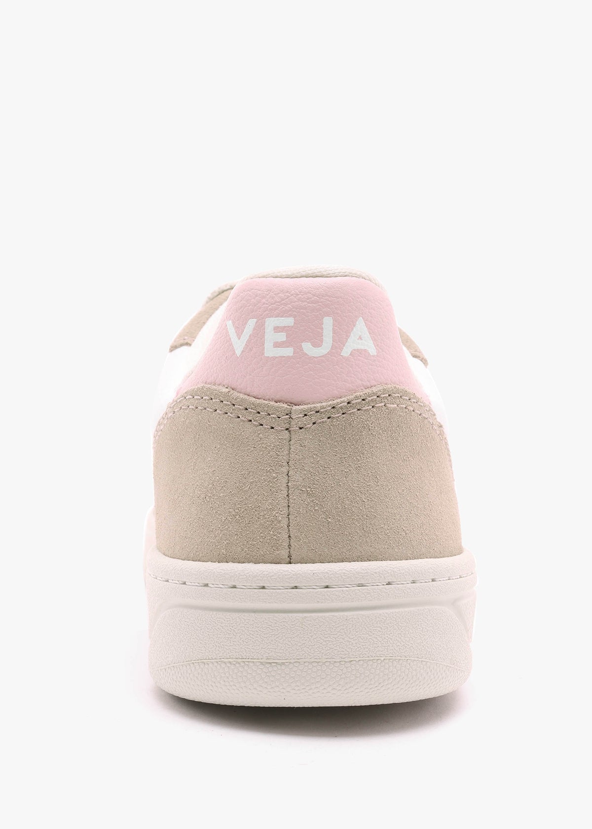 V-10 Chromefree Leather Extra White Petale Sahara Trainers
