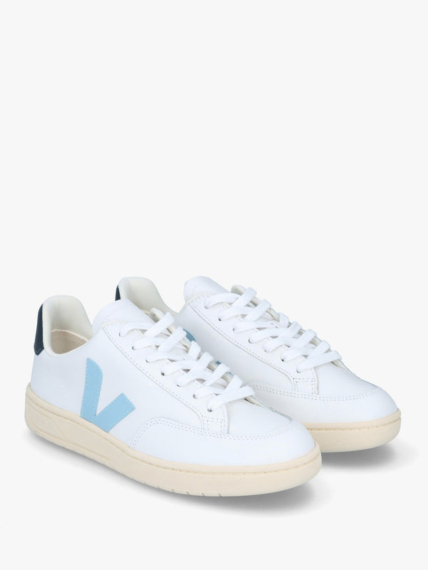 V-12 Leather Extra White Steel Nautico Trainers