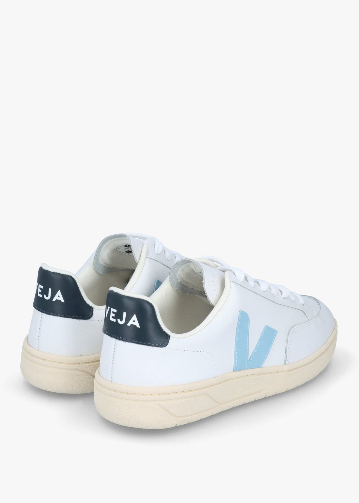 V-12 Leather Extra White Steel Nautico Trainers
