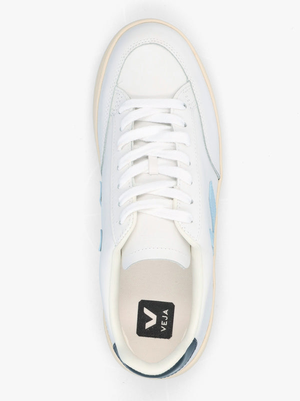 V-12 Leather Extra White Steel Nautico Trainers