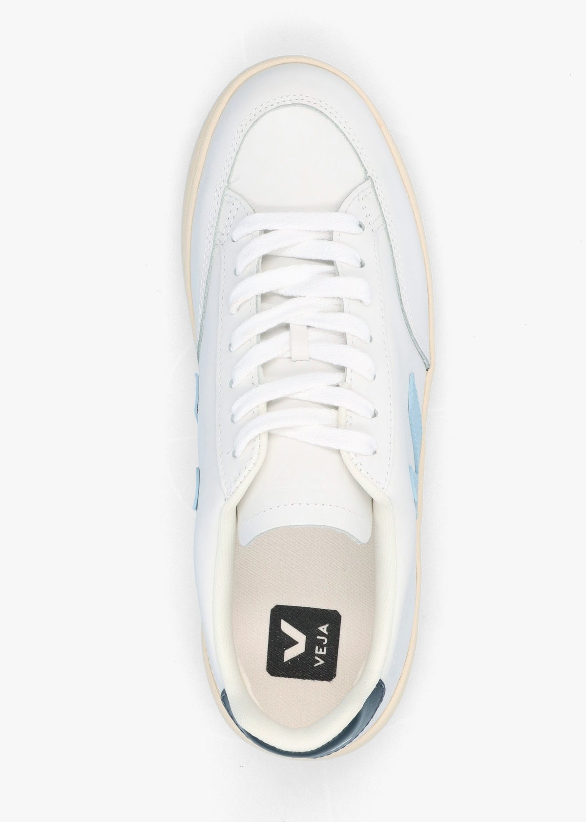 V-12 Leather Extra White Steel Nautico Trainers