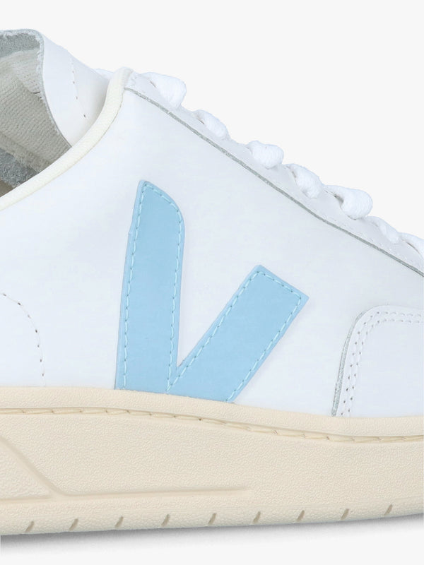 V-12 Leather Extra White Steel Nautico Trainers