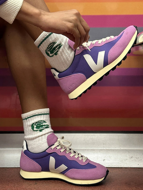 Rio Branco Alveomesh Purple White Trainers