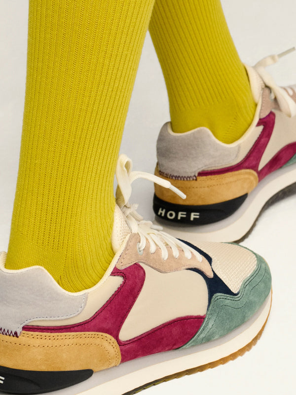 Montreal Multicoloured Suede Trainers