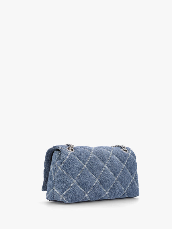 The Mini Dual Light Wash Indigo Denim Bag