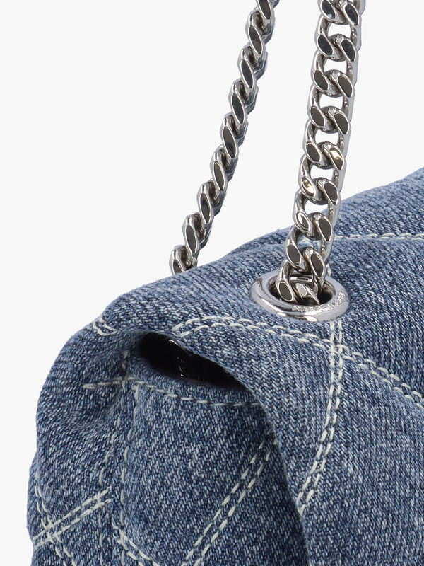 The Mini Dual Light Wash Indigo Denim Bag