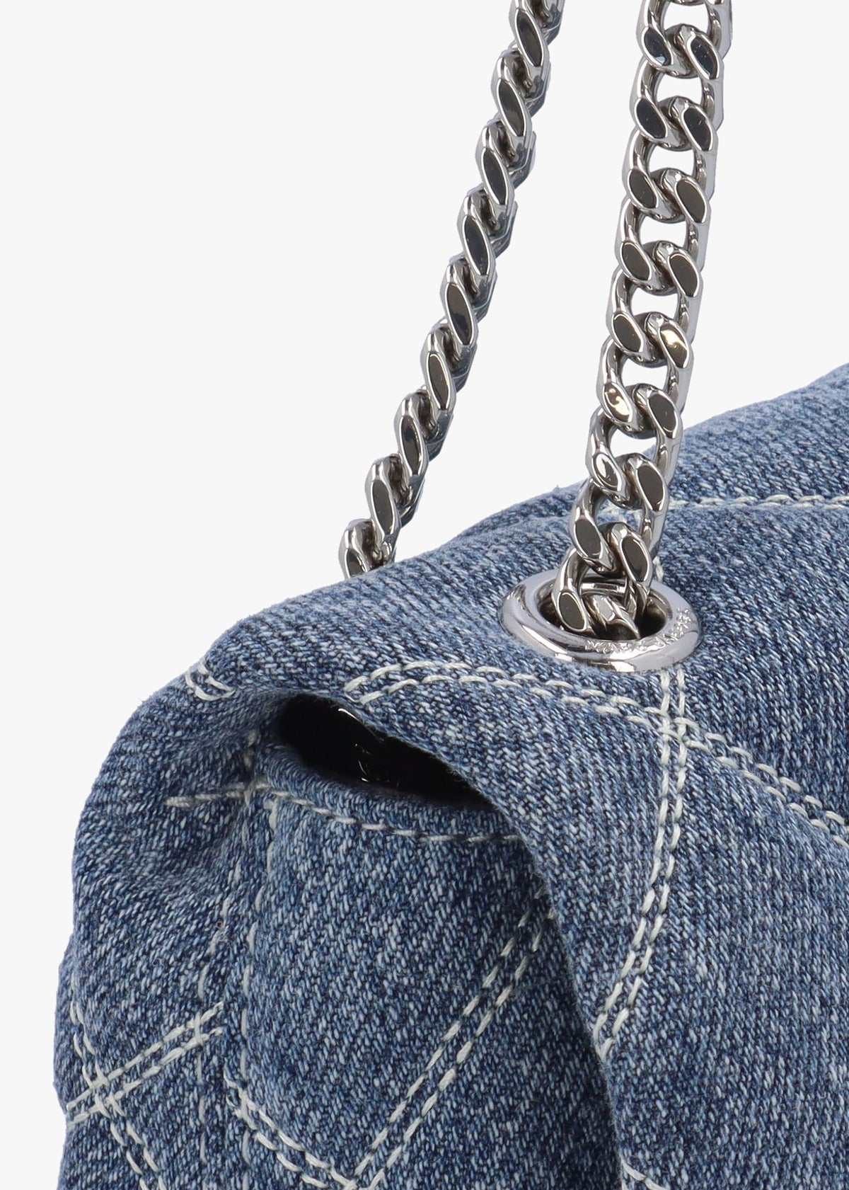 The Mini Dual Light Wash Indigo Denim Bag