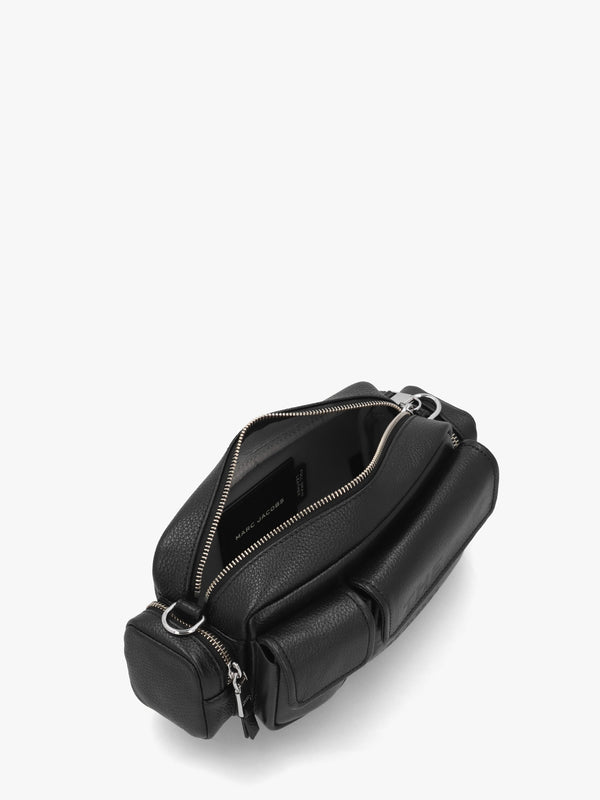 The Leather Black Cargo Bag