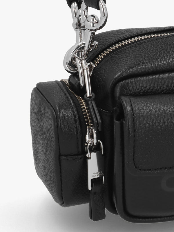 The Leather Black Cargo Bag