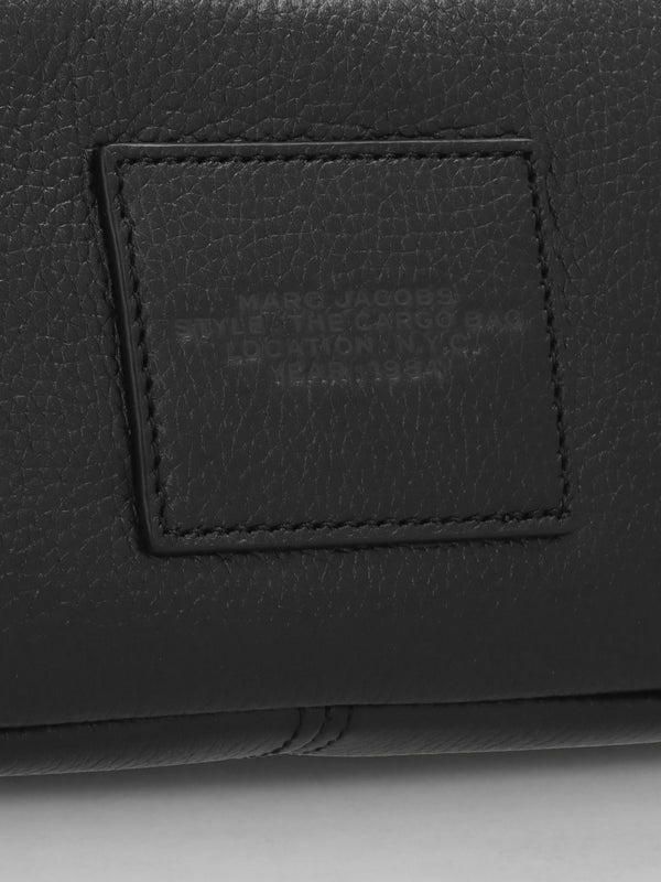 The Leather Black Cargo Bag