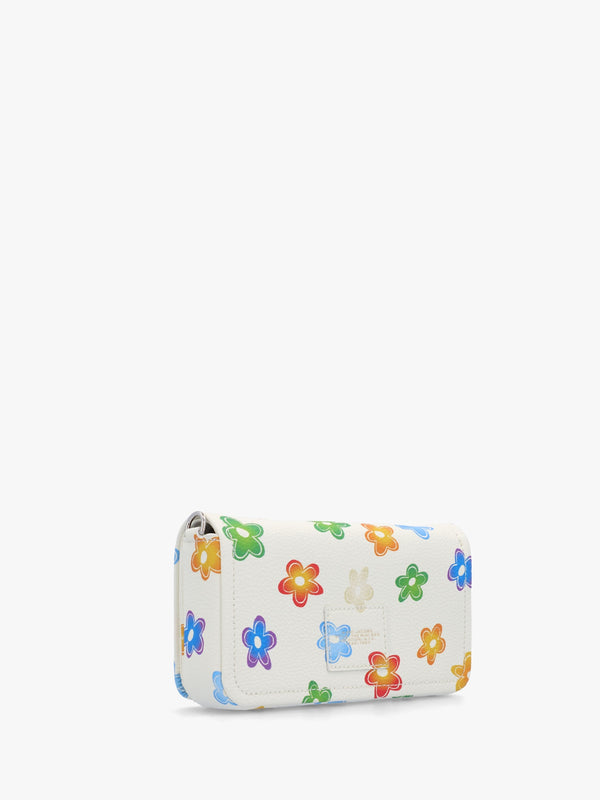 The Wild Daisy Mini White Multi Leather Bag