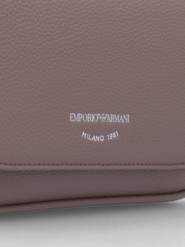 Taupe Cross-Body Bag