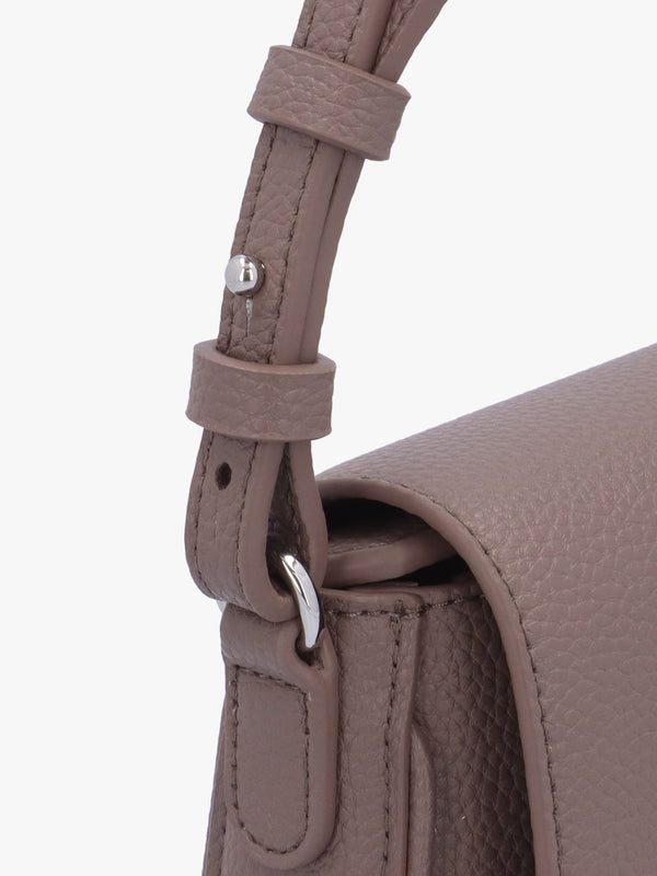 Taupe Cross-Body Bag