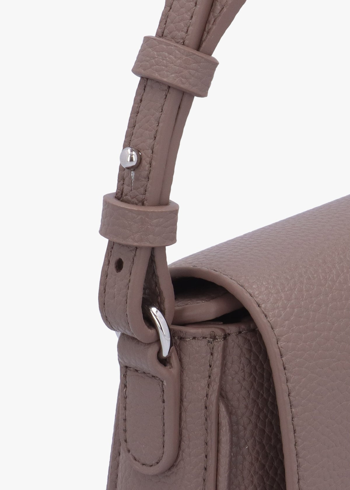 Taupe Cross-Body Bag