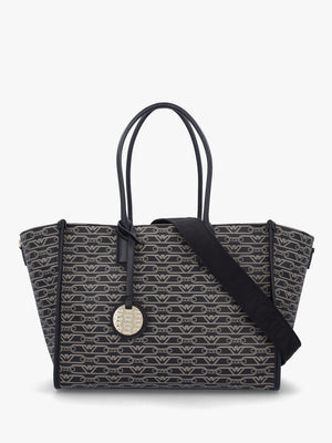 Nero Ecru Monogram Tote Bag