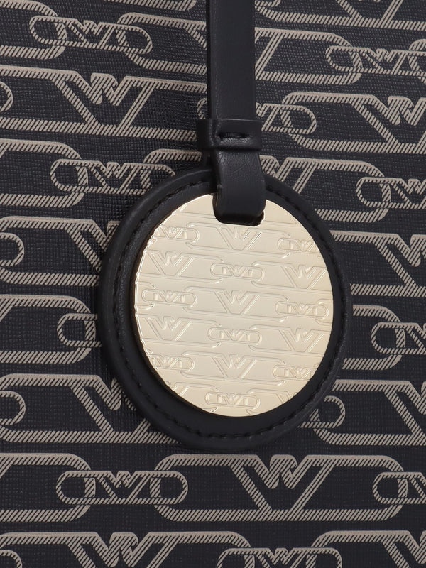 Nero Ecru Monogram Tote Bag