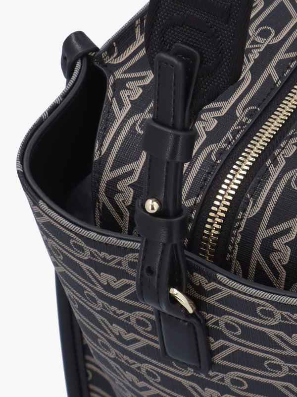 Nero Ecru Monogram Tote Bag