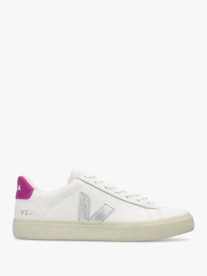 Campo Leather White Silver Ultraviolet Trainers