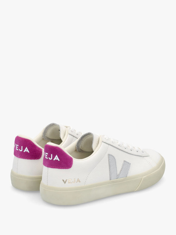 Campo Leather White Silver Ultraviolet Trainers
