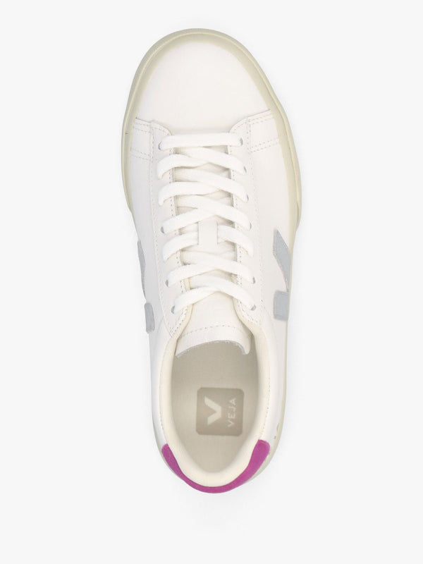 Campo Leather White Silver Ultraviolet Trainers