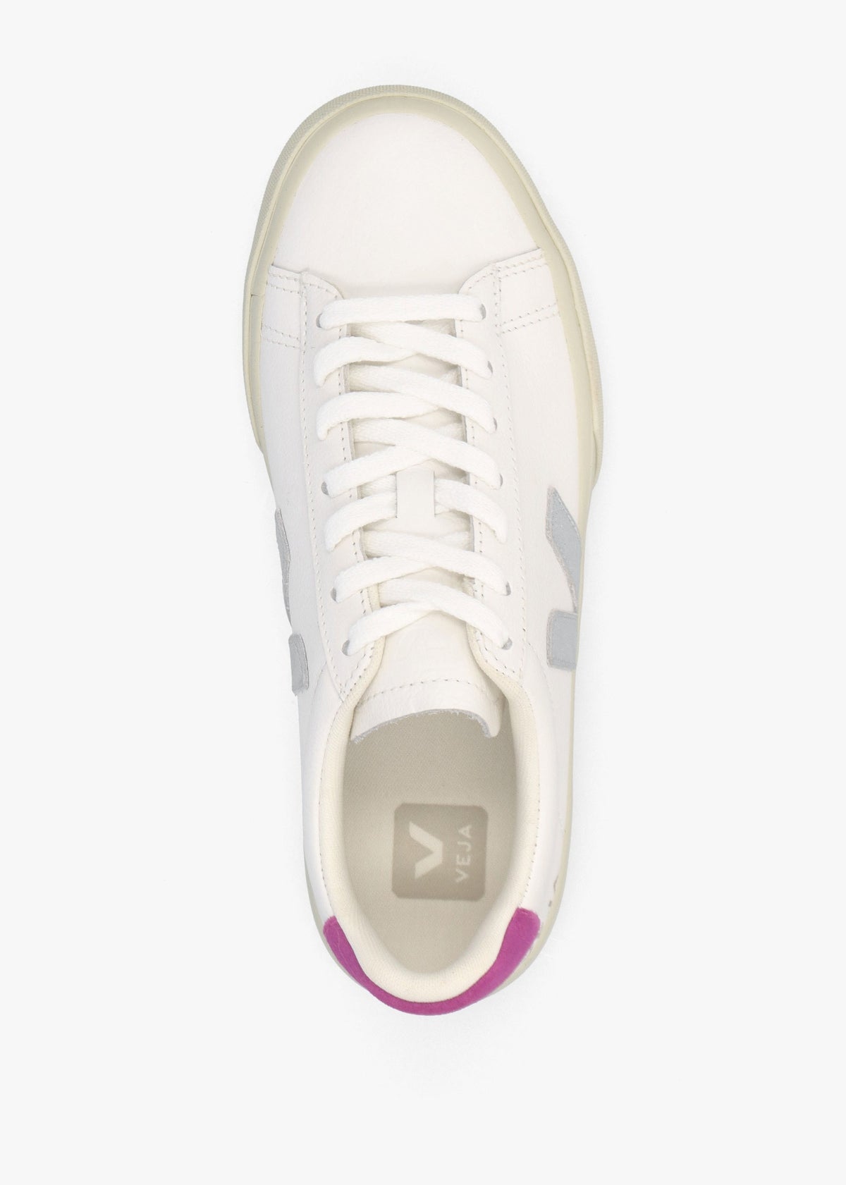 Campo Leather White Silver Ultraviolet Trainers