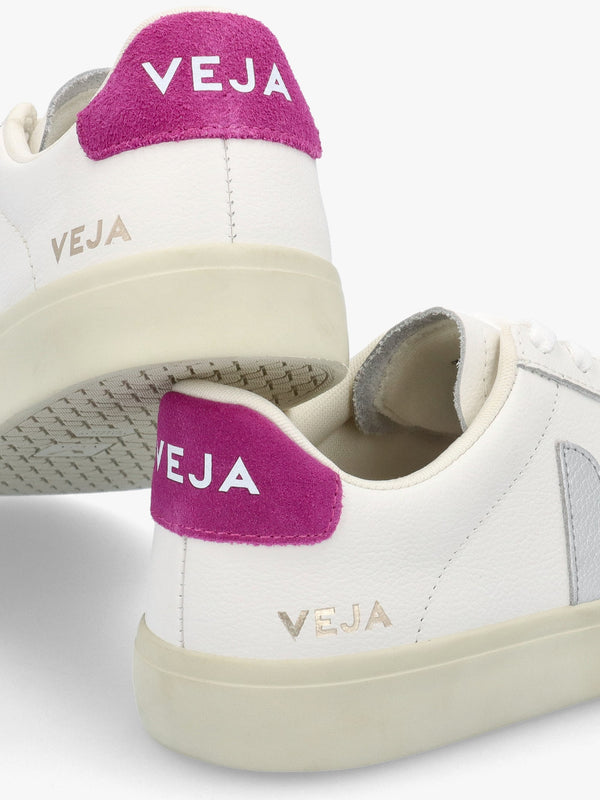 Campo Leather White Silver Ultraviolet Trainers