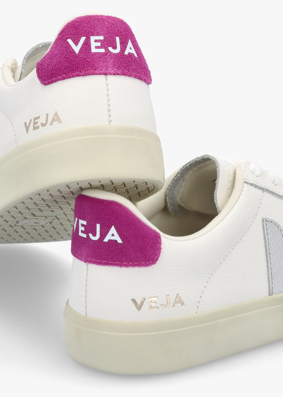 Campo Leather White Silver Ultraviolet Trainers
