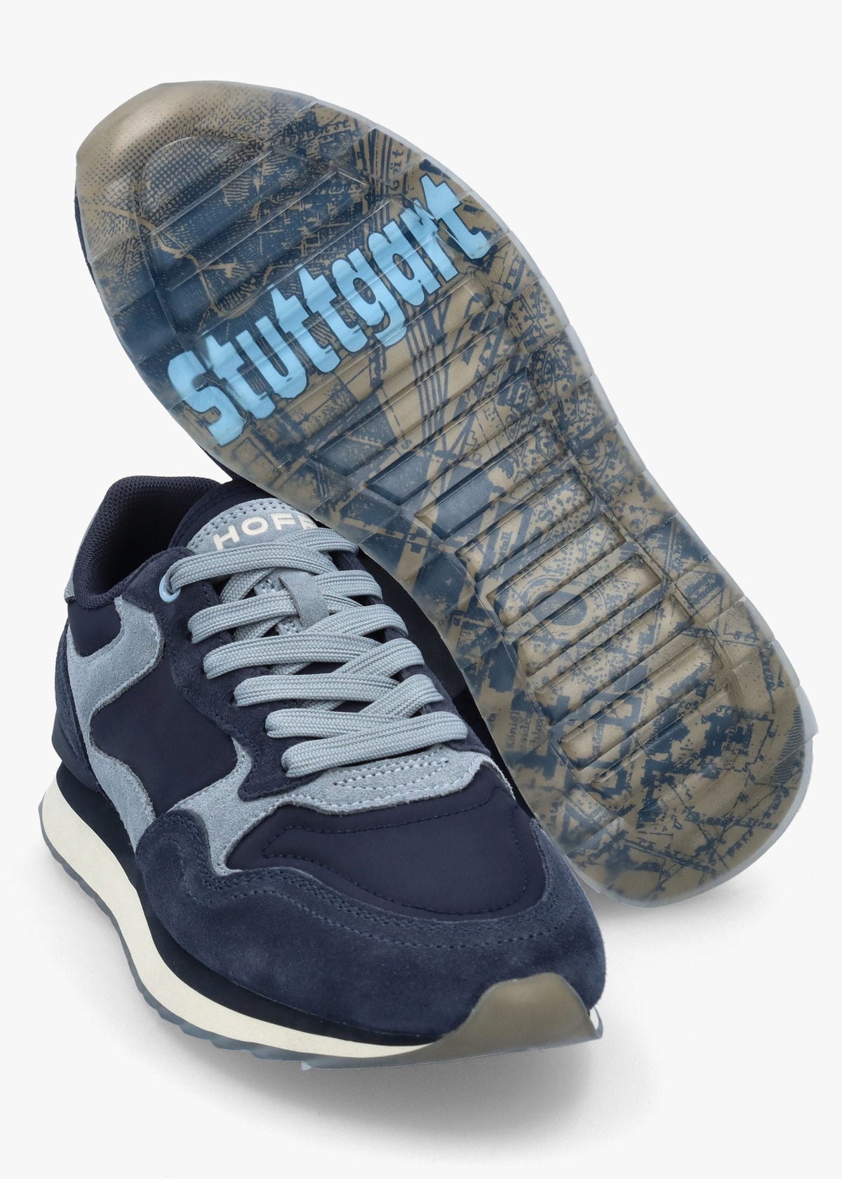 City Stuttgart Blue Trainers