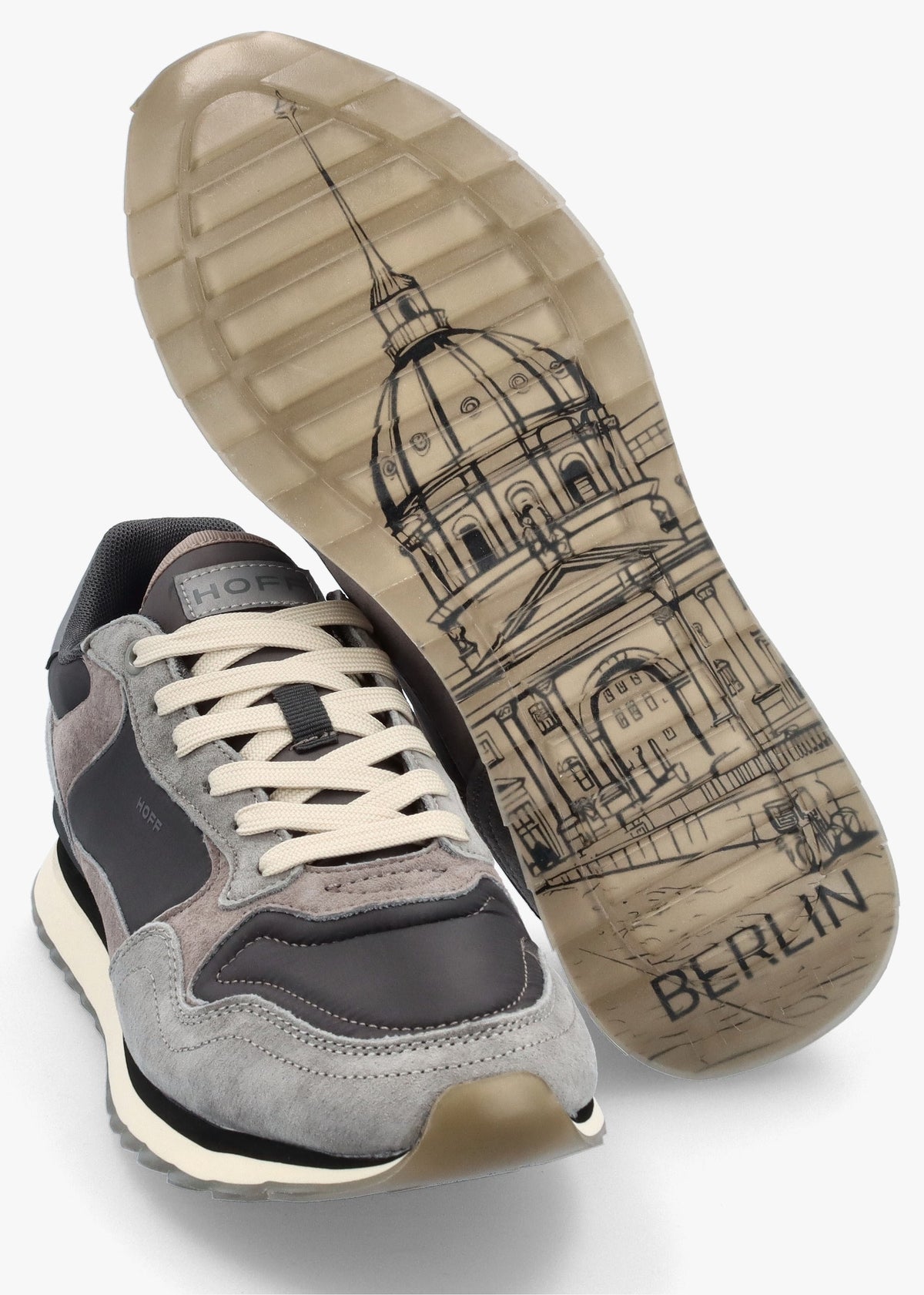 Men's City Berlin Grey Trainers