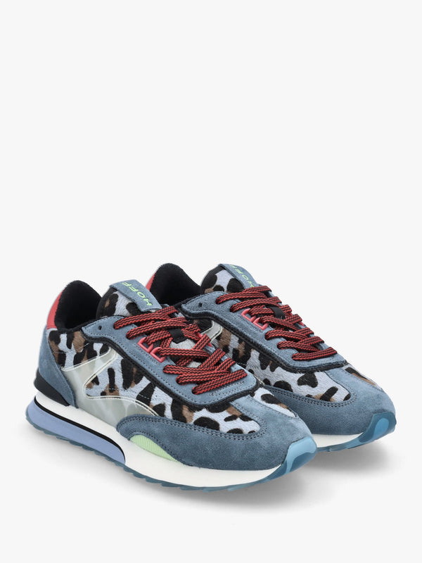 Art Blue Multicoloured Trainers