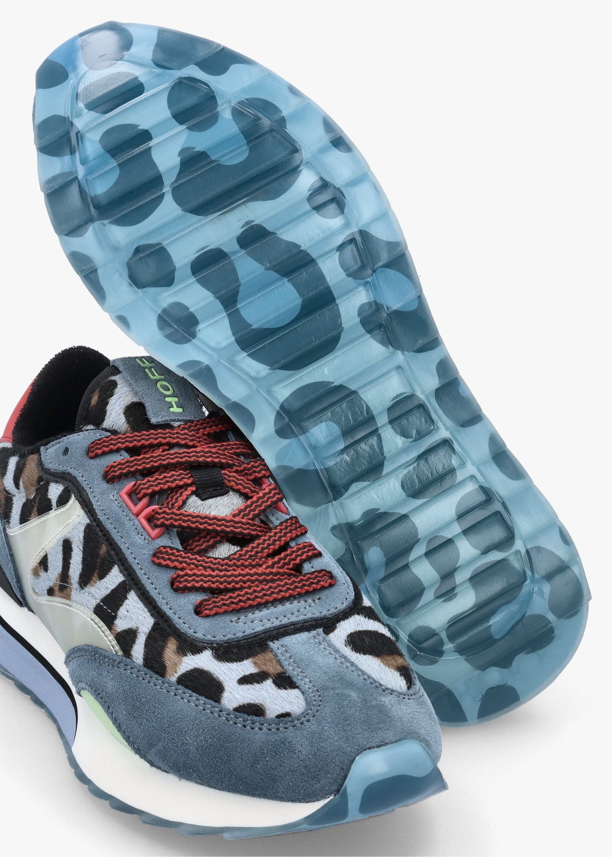 Art Blue Multicoloured Trainers