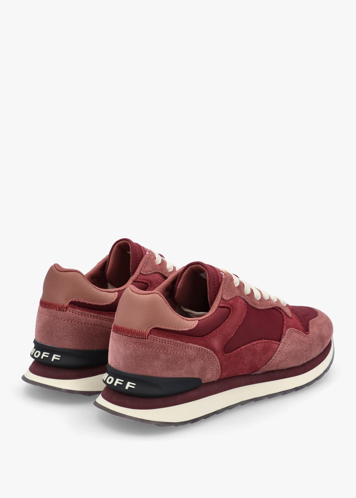 City Dallas Burgundy Trainers
