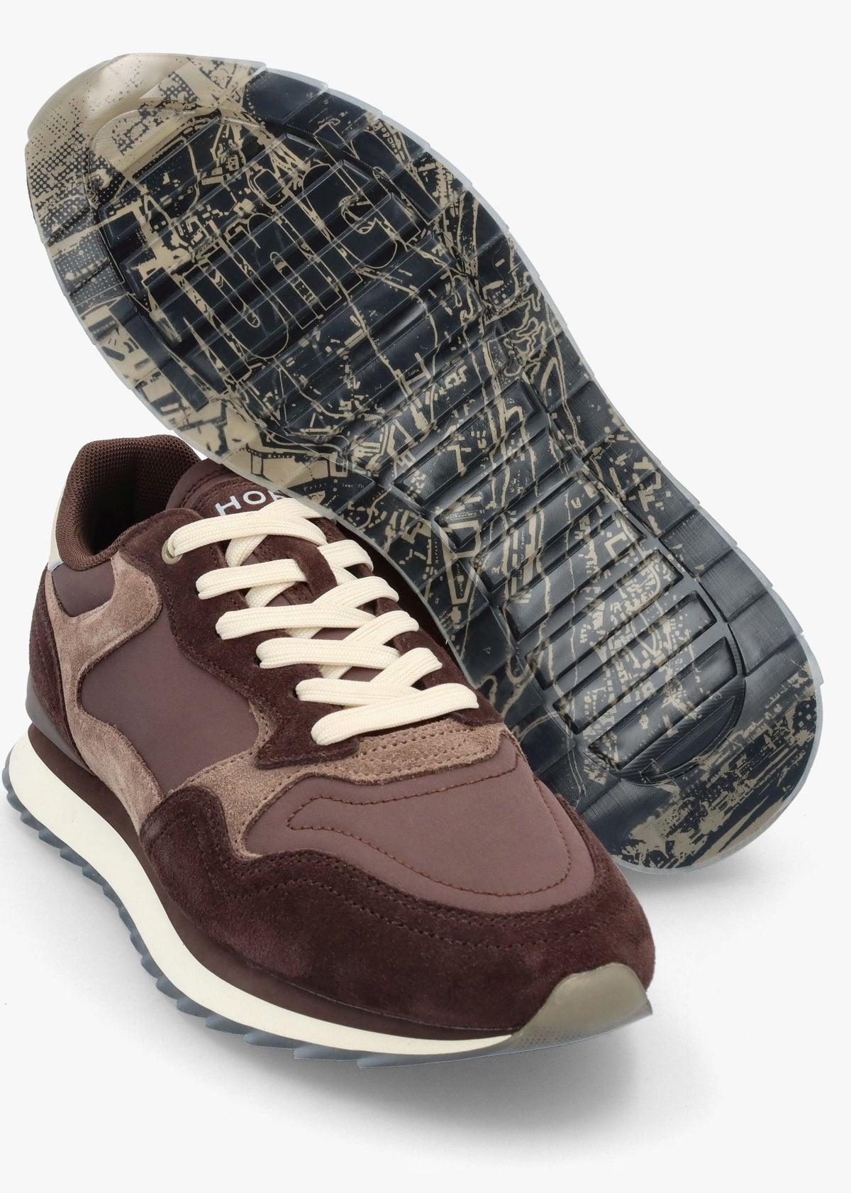 Men's City Munich Brown Trainers