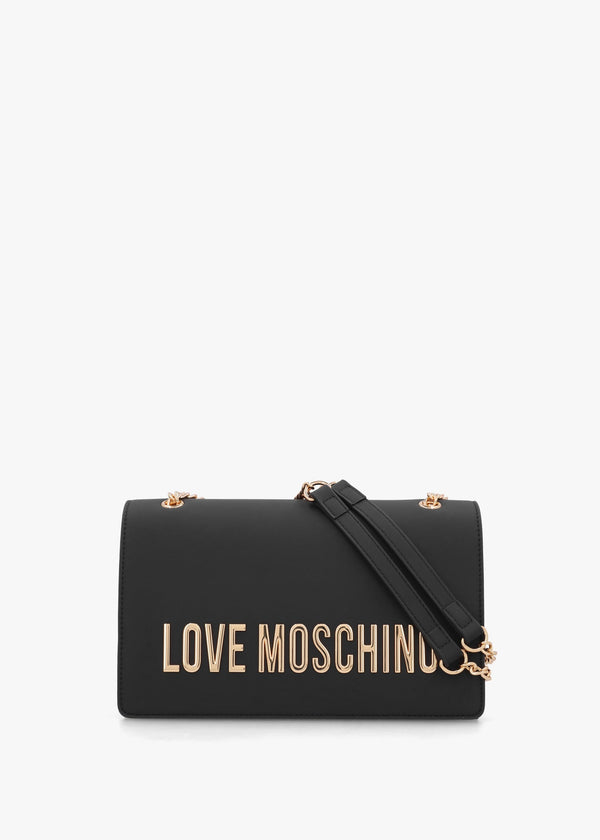 Big Love Chain Nero Shoulder Bag