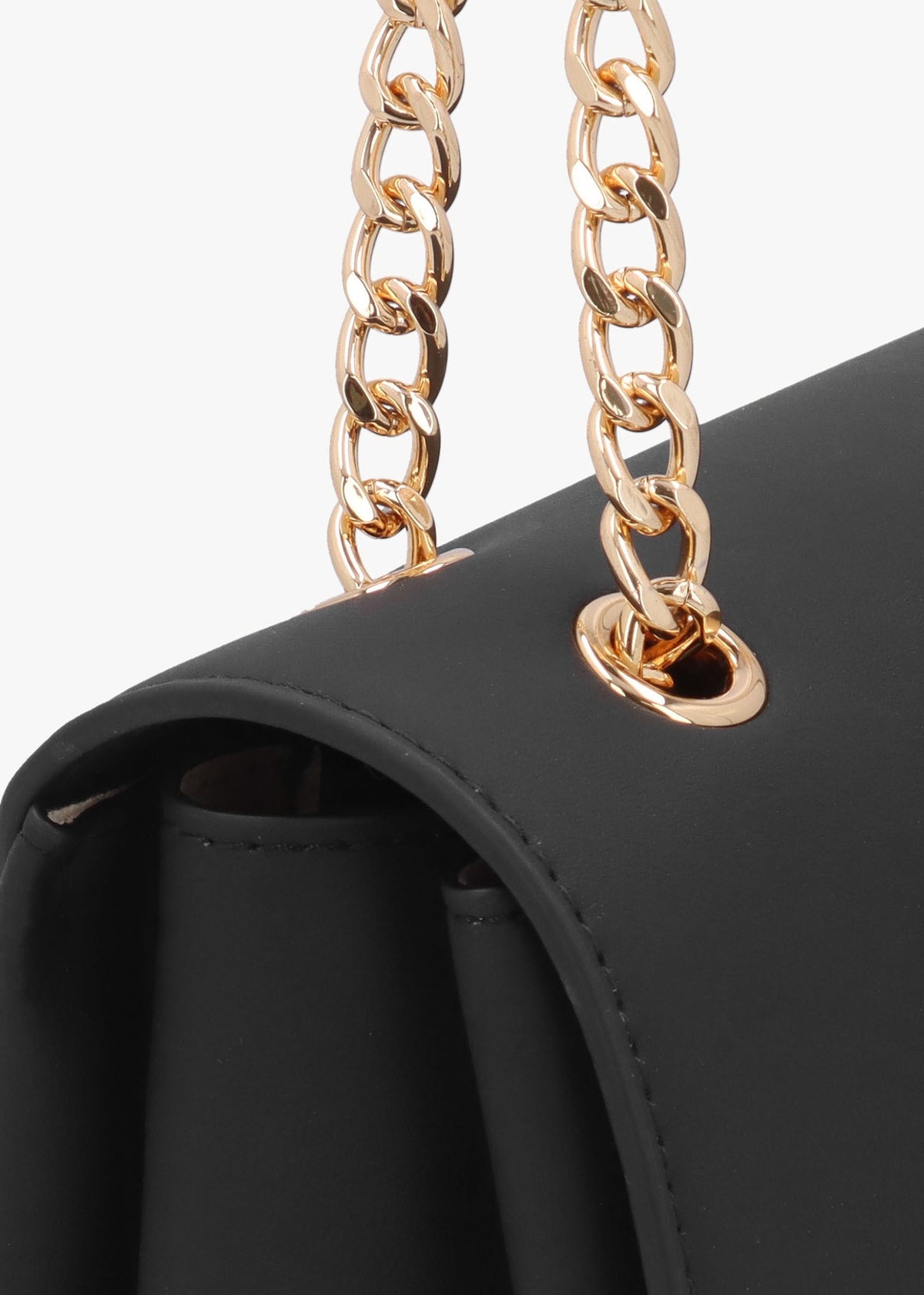 Big Love Chain Nero Shoulder Bag