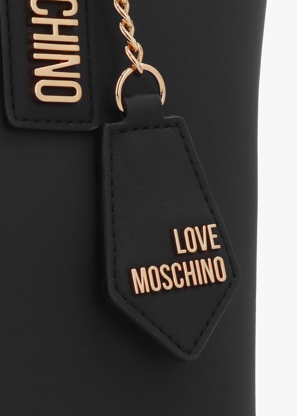 Subtle Nero Leather Shopper