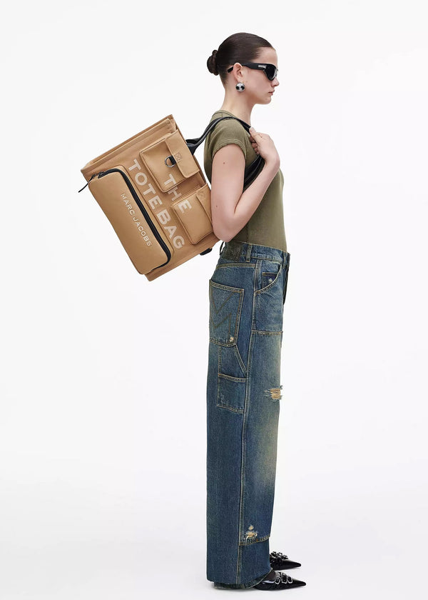 The Cargo Canvas Large Camel Tote Bag