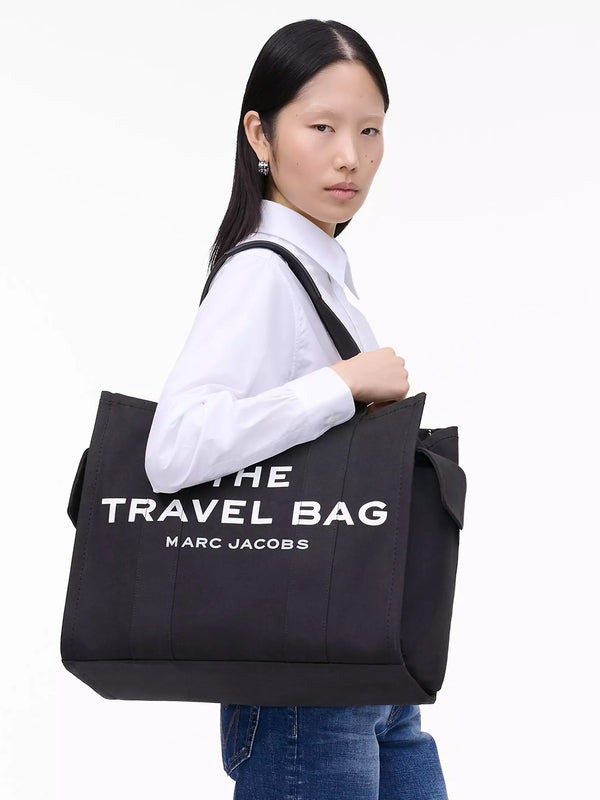 The Canvas Travel Black Tote Bag