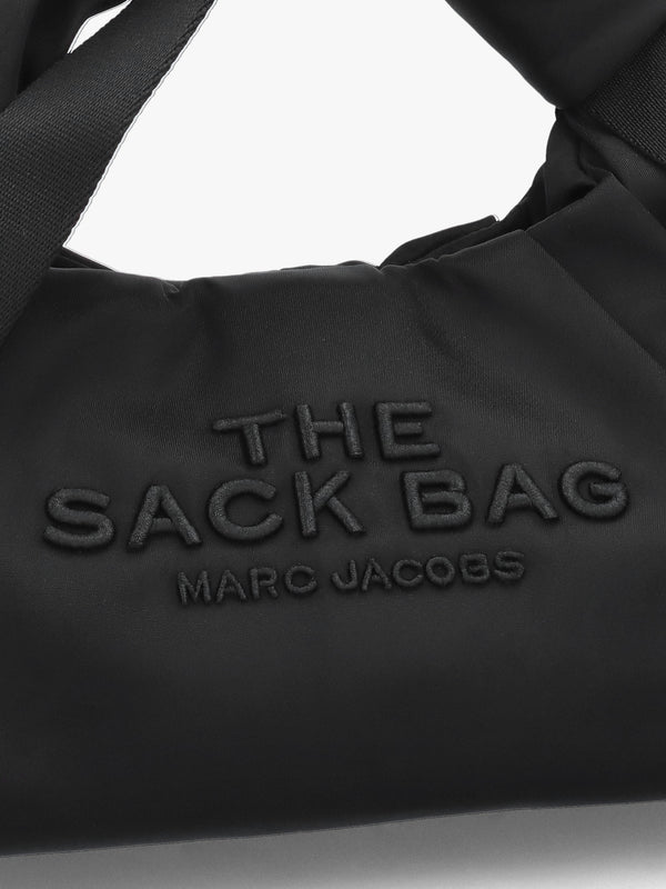The Bow Nylon Mini Black Sack Bag