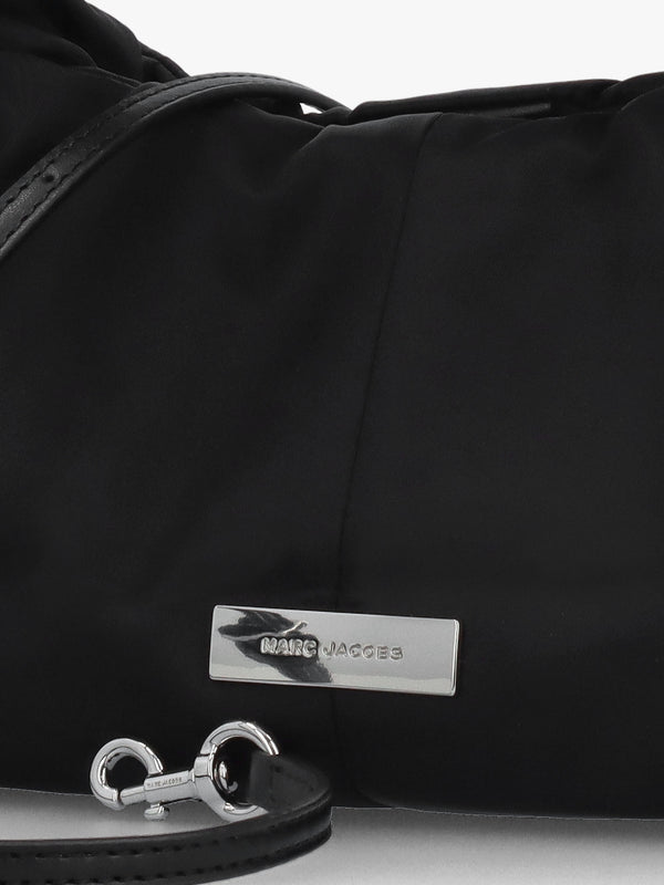 The Bow Nylon Mini Black Sack Bag