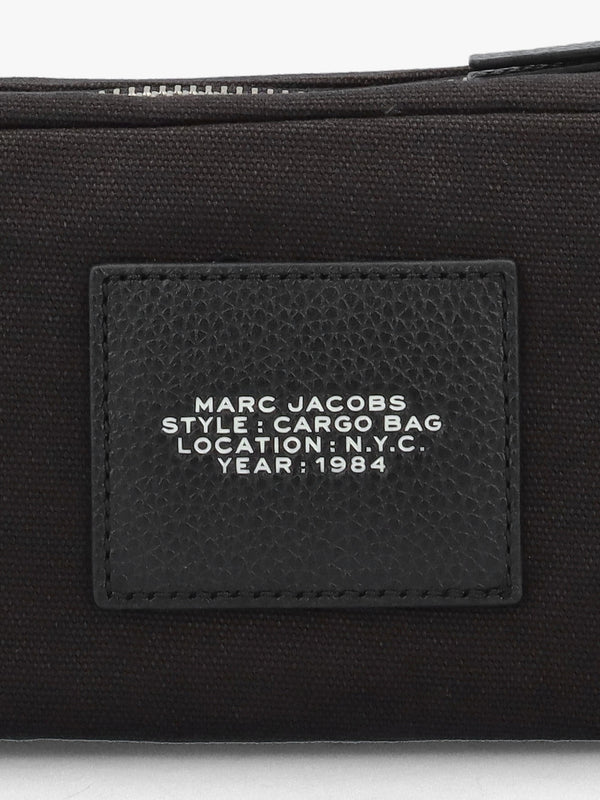 The Cargo Canvas Black Shoulder Bag