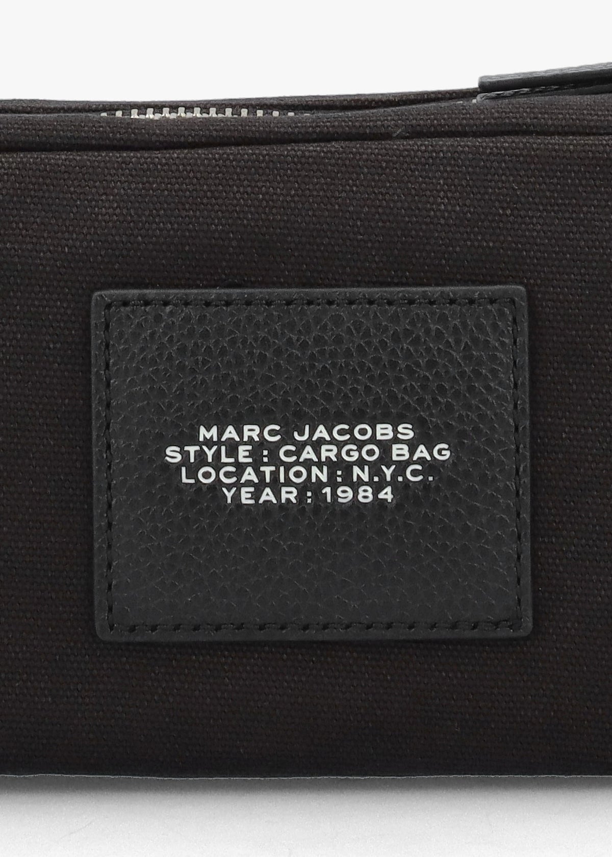 The Cargo Canvas Black Shoulder Bag