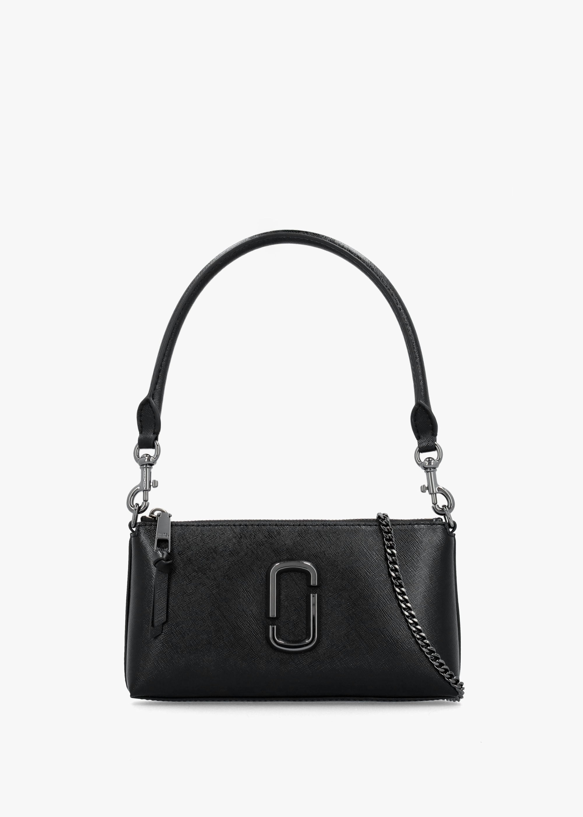 Marc Jacobs The Snapshot DTM Convertible Black Leather Shoulder